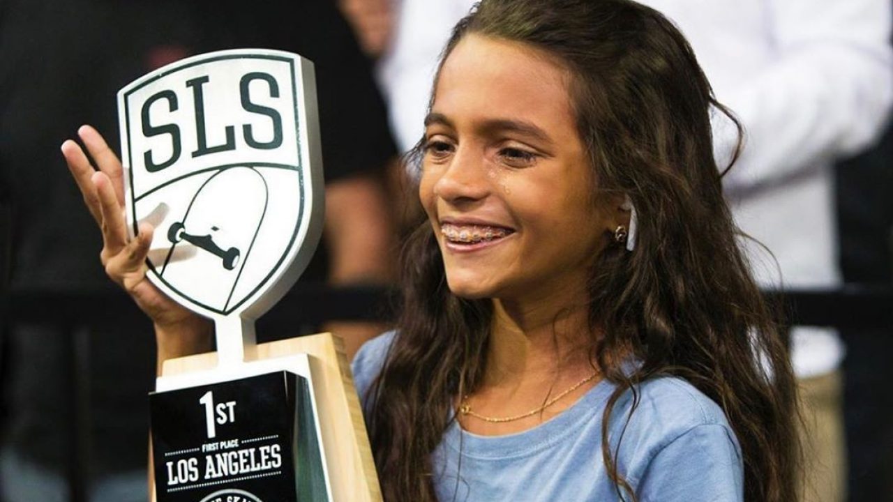 Rayssa Leal A Fadinha De 11 Anos E Campea Da Etapa De Los Angeles Da Sls