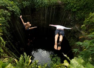 saltos cenotes