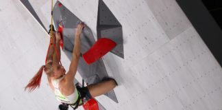 Janja Garnbret brilhou na estreia da escalada esportiva feminina em Tóquio