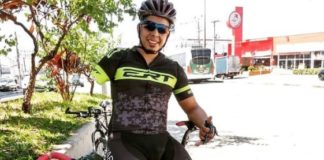 Após ter sido atropelado e perder o braço, ciclista treina para Paralimpíadas