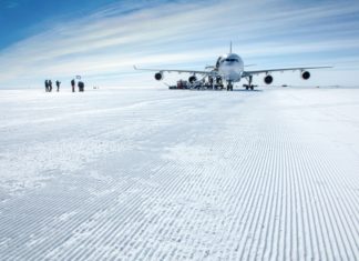 Airbus A340 pousa pela primeira vez na Antártica | Go Outside