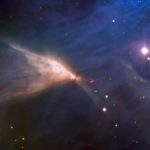 ‘Borboleta de uma asa’ cósmica é captada por telescópio no Chile