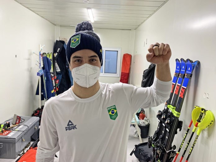 Michel Macedo representa Brasil no esqui alpino após 'escapar' da covid | Go Outside
