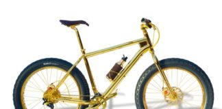 24k gold sale extreme mountain bike