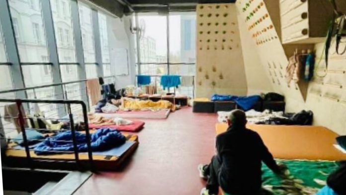 Escalador ucraniano transforma seu ginásio em abrigo para a guerra - Go Outside