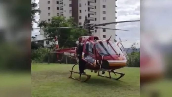 SC: Criança de 6 anos é atacada por cobra venenosa e resgatada com helicóptero