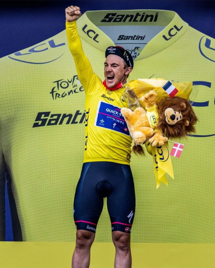 Ives Lampaert vence contrarrelógio Tour de France