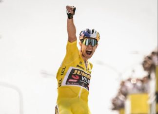 Wout van Aert vence 4º etapa do Tour de France e consolida camisa amarela - Go Outside