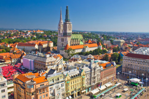 Zagreb, capital croata