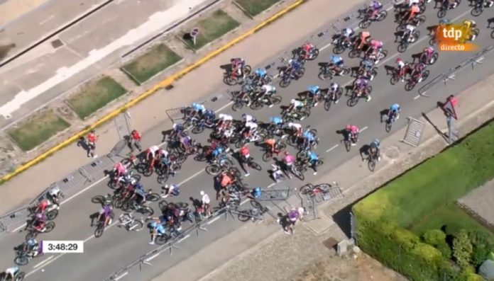 Acidente derruba ciclistas nos 500 metros finais de etapa da Volta a Burgos