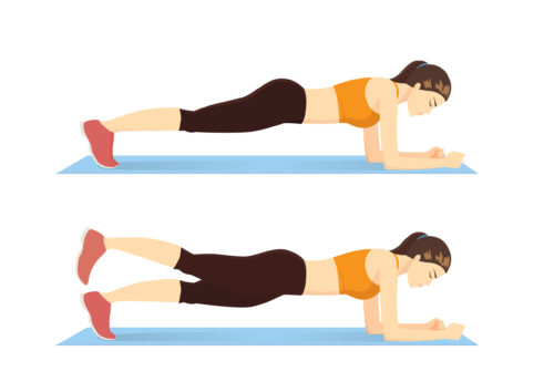 Exercise,Guide,By,Woman,Doing,Plank,Leg,Raises,In,2 - Go Outside