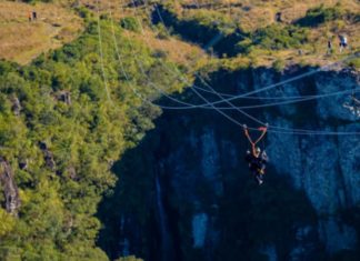 Tirolesa mais alta das Américas será inaugurada no Rio Grande do Sul