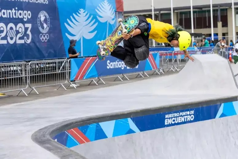 Skate brasileiro estreia em 1º dia de Jogos Sul-Americanos de